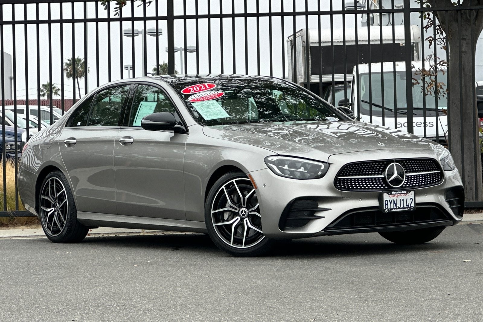 Certified 2021 Mercedes-Benz E-Class E350 with VIN W1KZF8DB2MA988601 for sale in Signal Hill, CA