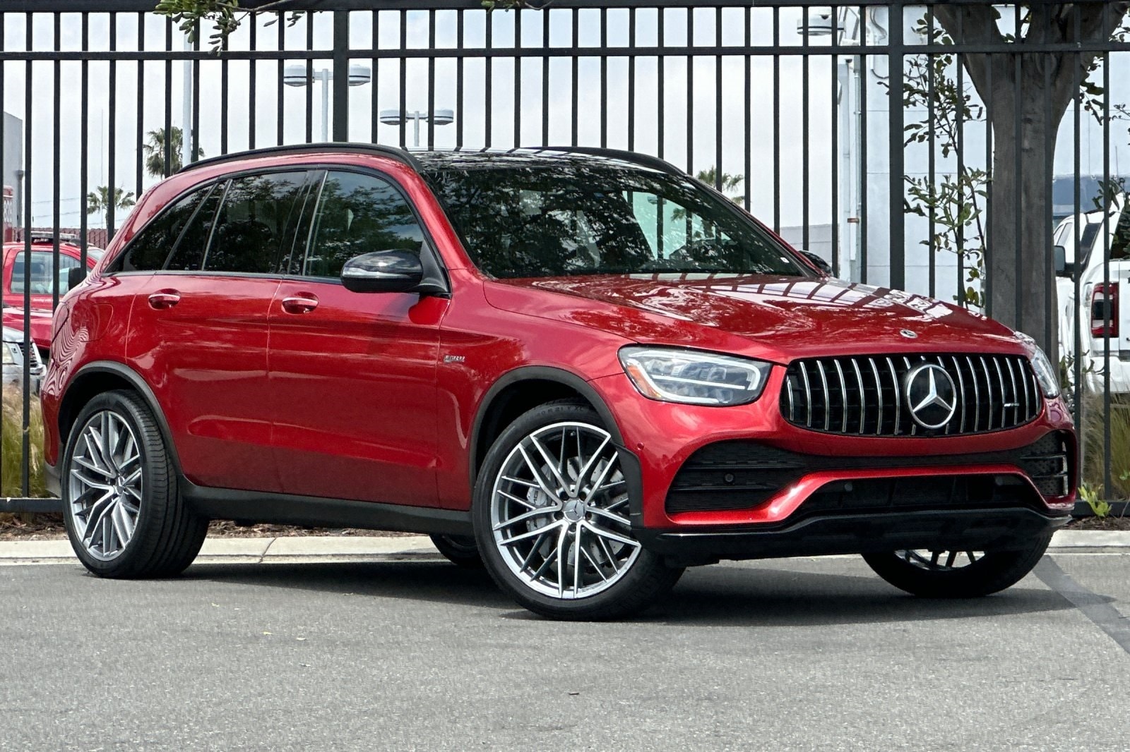 Certified 2021 Mercedes-Benz GLC AMG GLC43 with VIN W1N0G6EB0MF885188 for sale in Signal Hill, CA