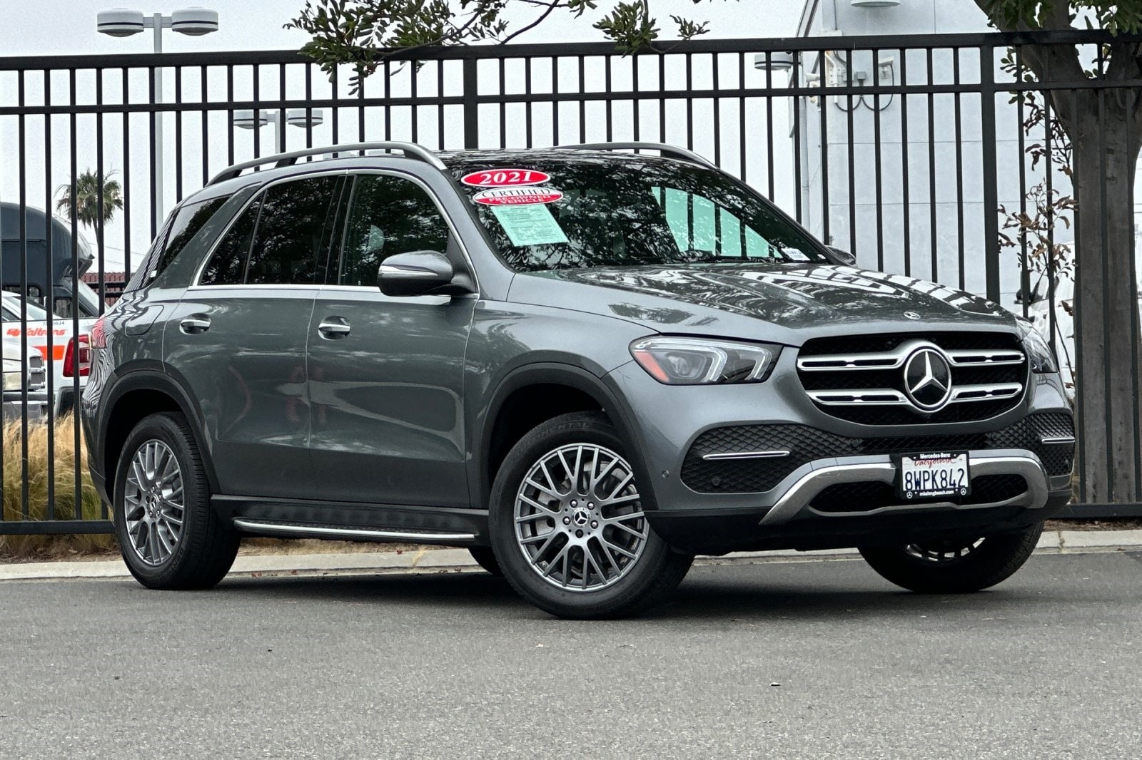Certified 2021 Mercedes-Benz GLE GLE350 with VIN 4JGFB4JB5MA490488 for sale in Signal Hill, CA