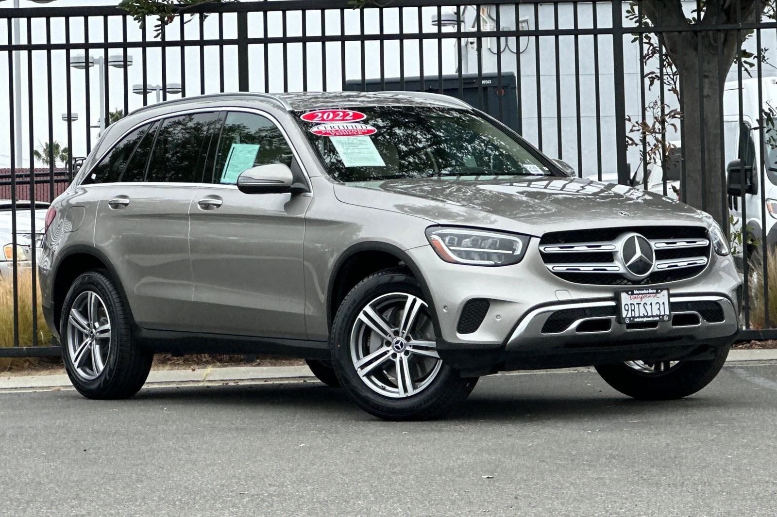 Certified 2022 Mercedes-Benz GLC GLC300 with VIN W1N0G8DB9NG092495 for sale in Signal Hill, CA