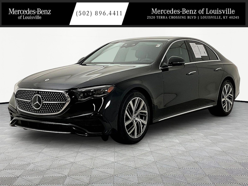 Certified 2024 Mercedes-Benz E-Class E 350 Sedan