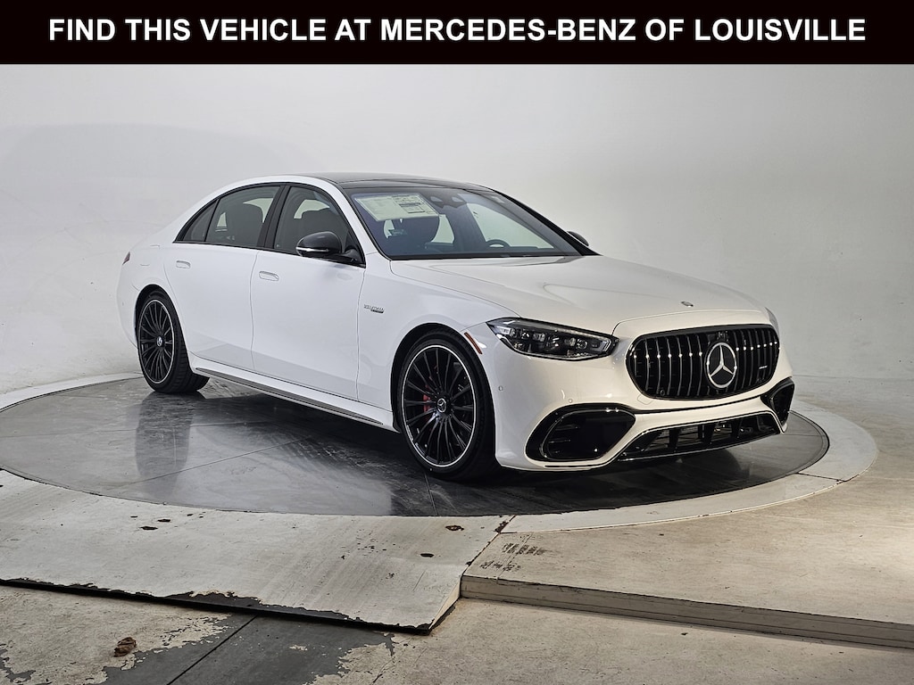 New 2025 Mercedes-Benz AMG S 63 E AMG S 63 E Sedan