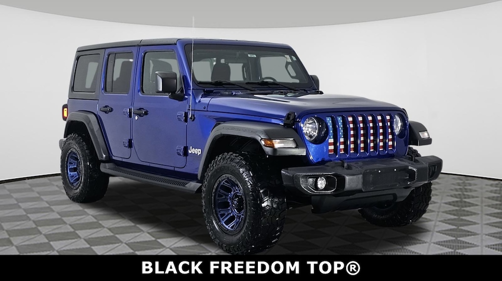 Used 2018 Jeep Wrangler Unlimited Sport 4x4 SUV