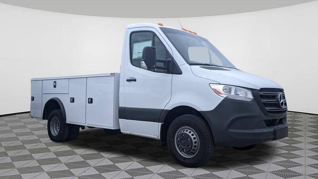 Used 2023 Mercedes-Benz Sprinter 3500XD Standard Roof 4-Cyl Diesel HO Truck 144" WB RWD