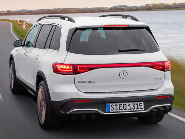 2022 EQB SUV Rear Angle
