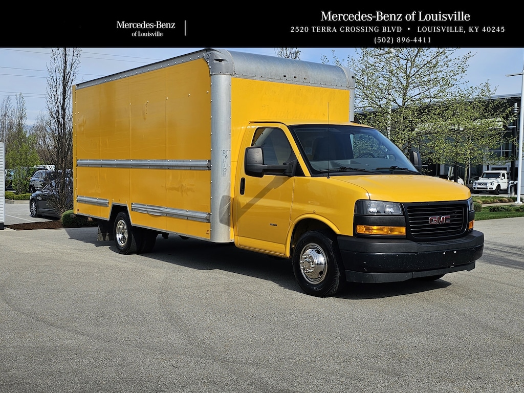 Used 2018 GMC Savana Commercial Cutaway Work Van Truck
