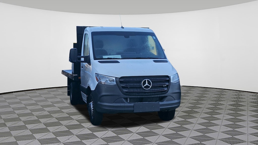 Used 2023 Mercedes-Benz Sprinter 4500 Chassis Standard Roof 4-Cyl Diesel HO Truck