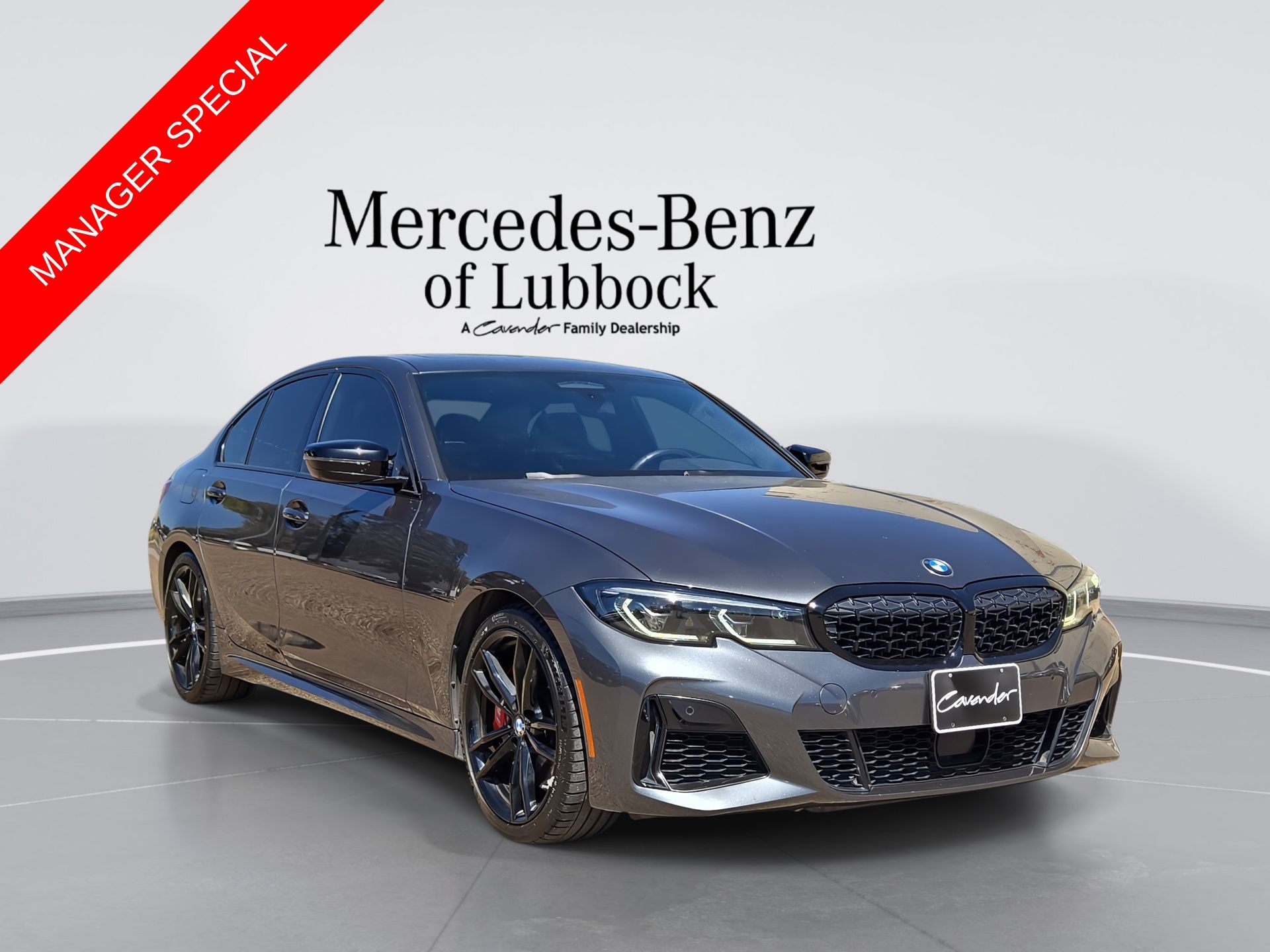 Gray (Mineral Grey Metallic) 2022 BMW 3 Series Sedan Rear-Wheel Drive 8-Speed Automatic