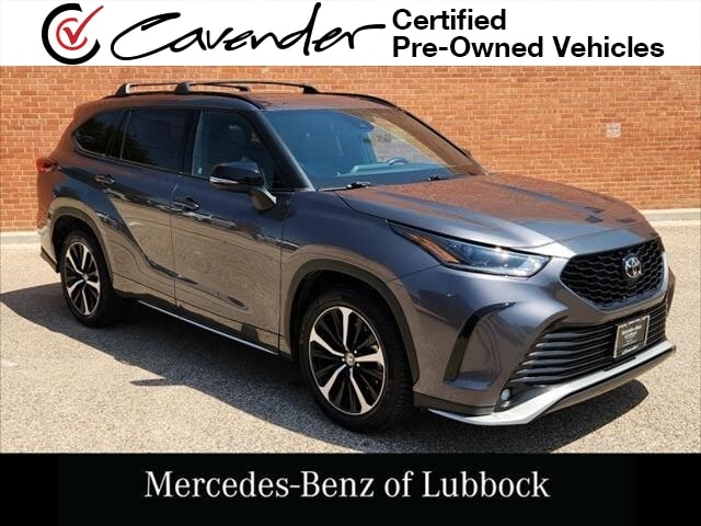 Used 2021 Toyota Highlander XSE with VIN 5TDLZRAH7MS059643 for sale in Lubbock, TX