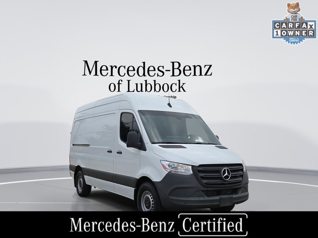 Certified 2023 Mercedes-Benz Sprinter 2500 Cargo 144 WB Van Cargo Van