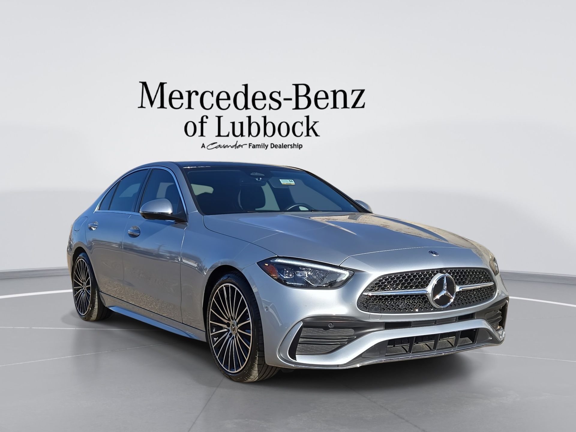 Cirrus Silver 2026 Mercedes-Benz C-Class C 300 RWD Sedan Rear-Wheel Drive 9-Speed Automatic