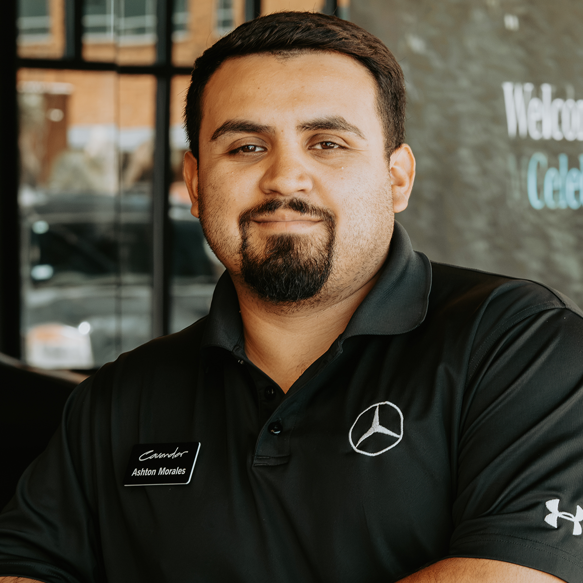 Staff member Ashton Morales from a6f94c438e4a