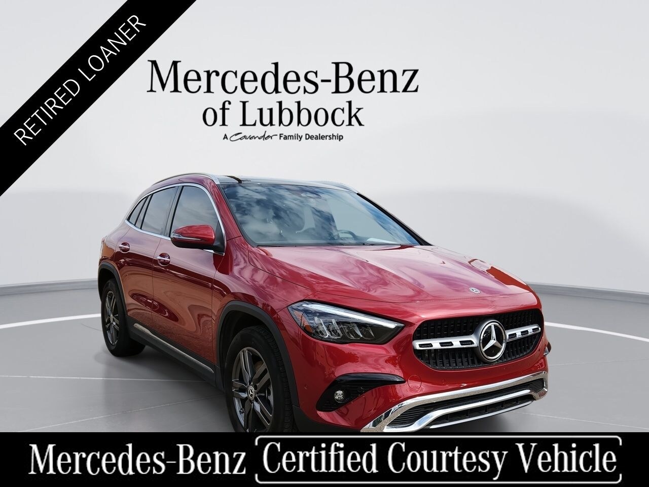 MANUFAKTUR Patagonia Red 2025 Mercedes-Benz GLA SUV / Crossover Front-Wheel Drive 8-Speed Dual Clutch
