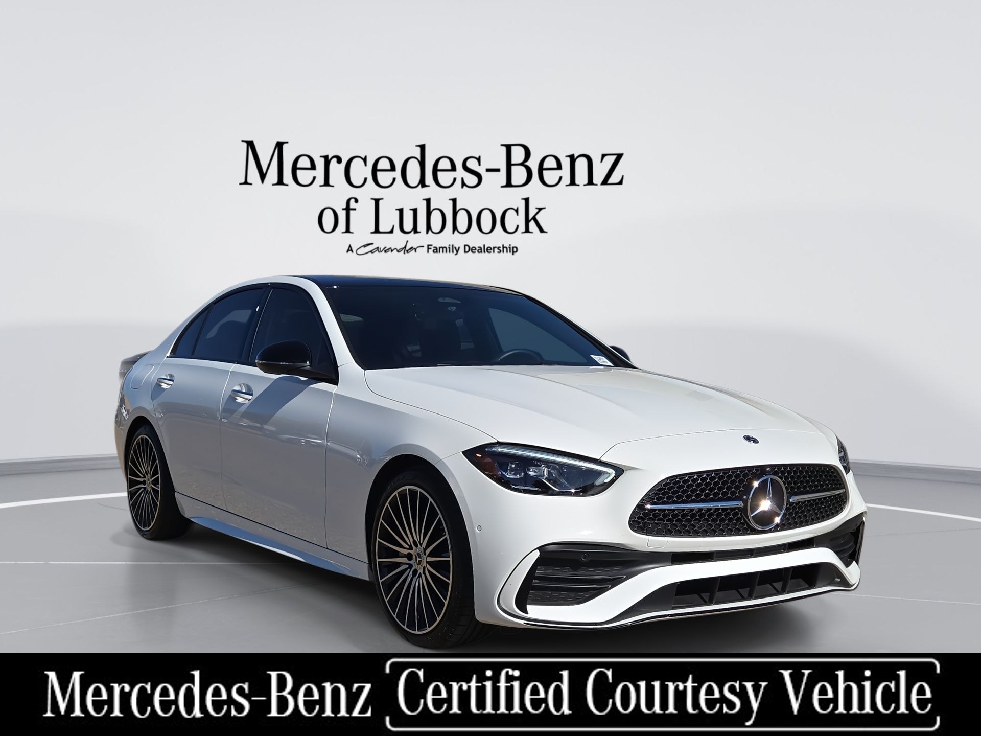 Polar White 2026 Mercedes-Benz C-Class Sedan Rear-Wheel Drive 9-Speed Automatic