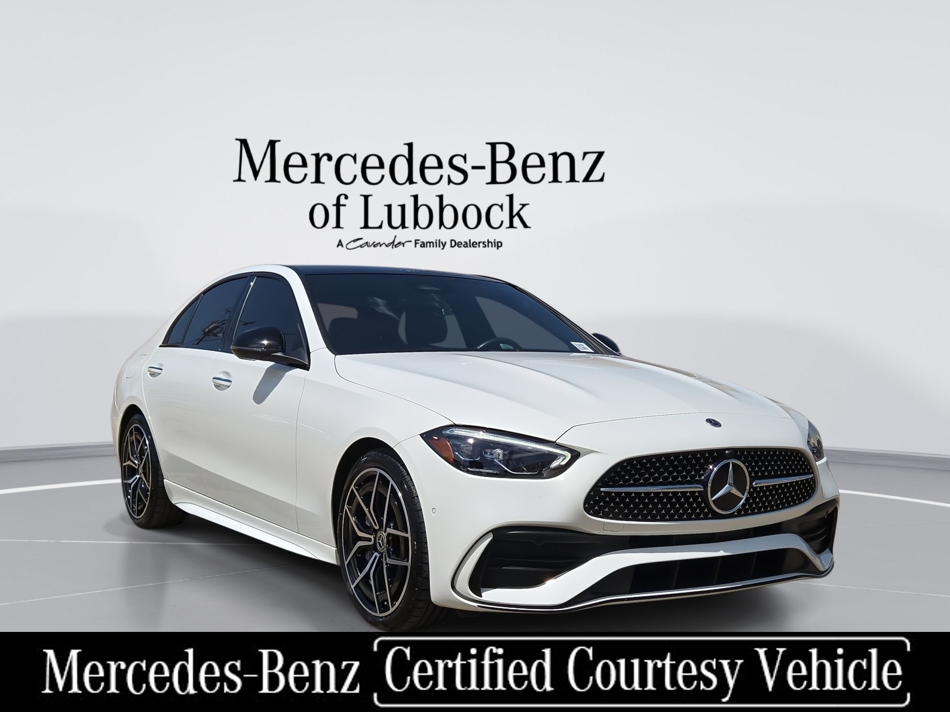 Polar White 2026 Mercedes-Benz C-Class Sedan Rear-Wheel Drive 9-Speed Automatic