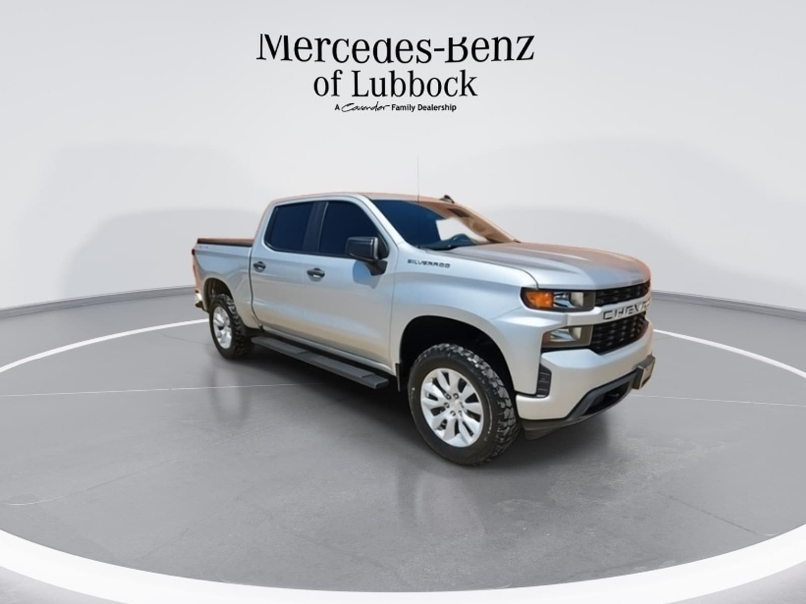 Used 2022 Chevrolet Silverado 1500 Limited Custom with VIN 3GCPYBEK6NG189608 for sale in Lubbock, TX