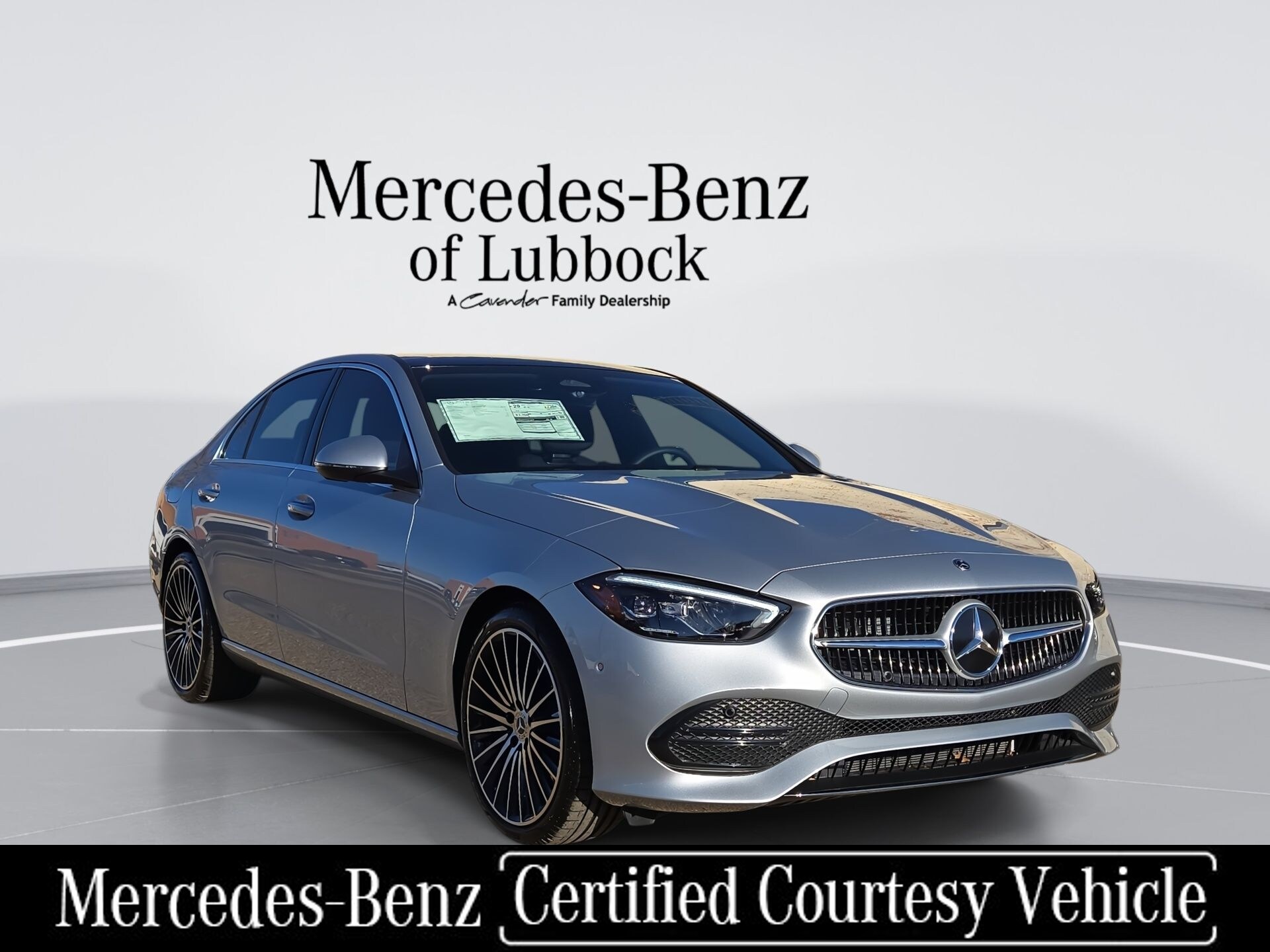 Cirrus Silver 2026 Mercedes-Benz C-Class Sedan Rear-Wheel Drive 9-Speed Automatic