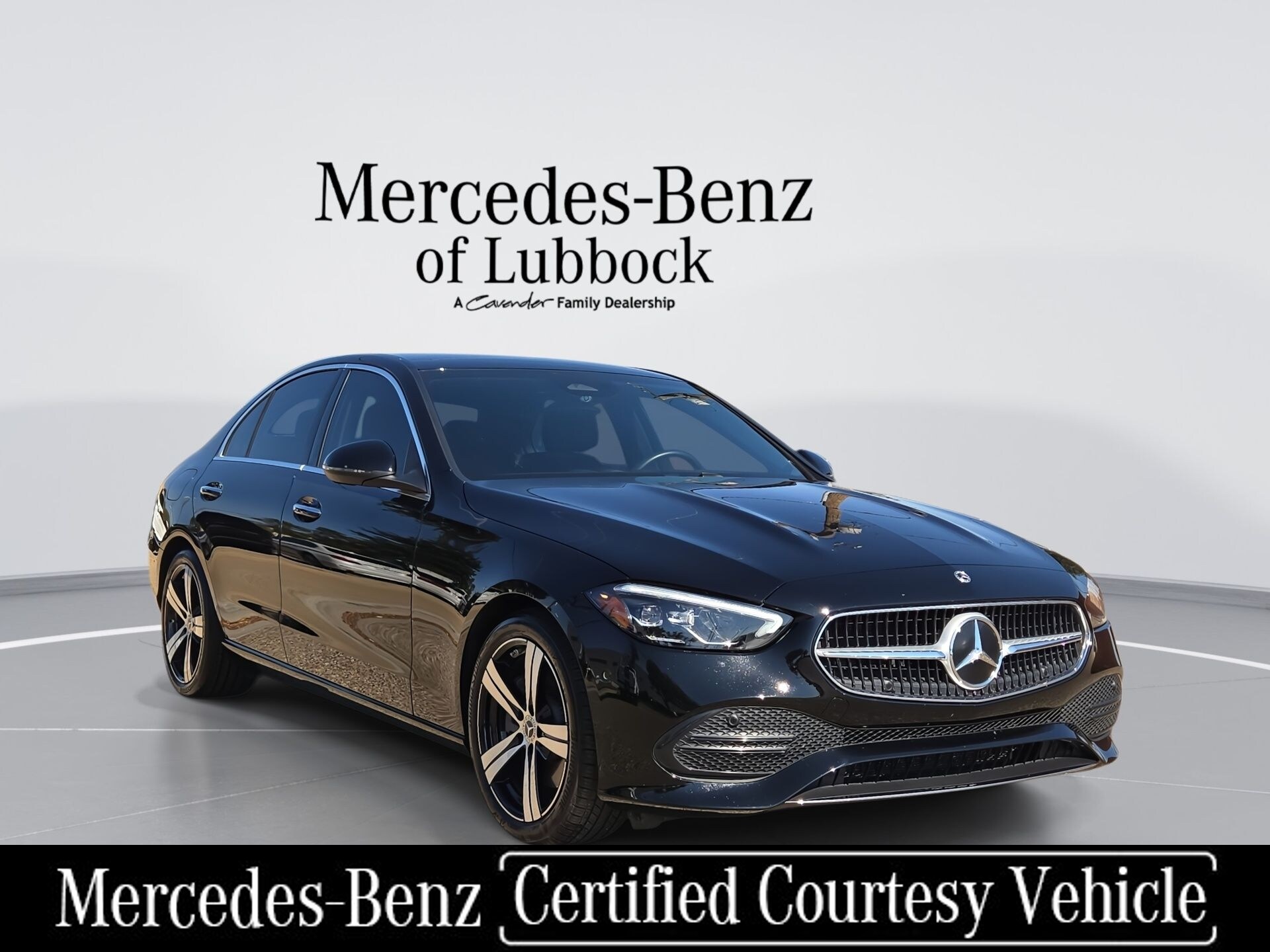 Black 2026 Mercedes-Benz C-Class Sedan All-Wheel Drive 9-Speed Automatic
