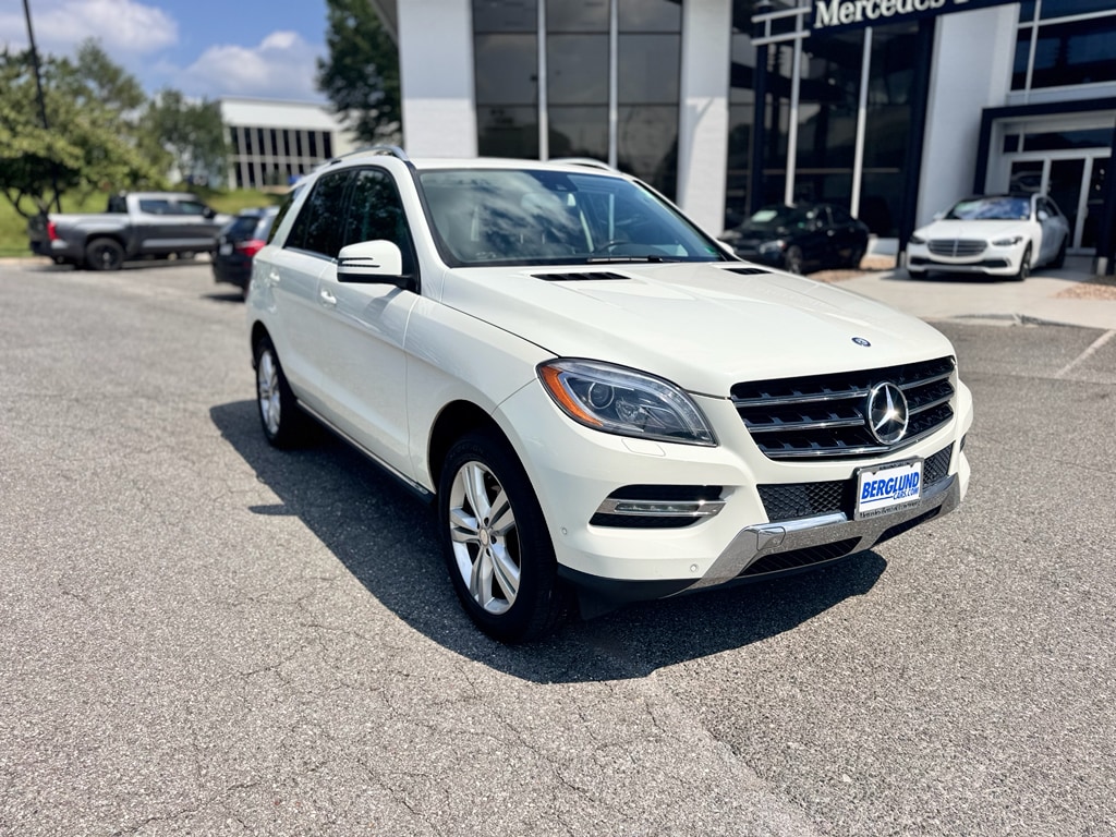 Used 2013 Mercedes-Benz M-Class ML350 with VIN 4JGDA5HB5DA134760 for sale in Lynchburg, VA