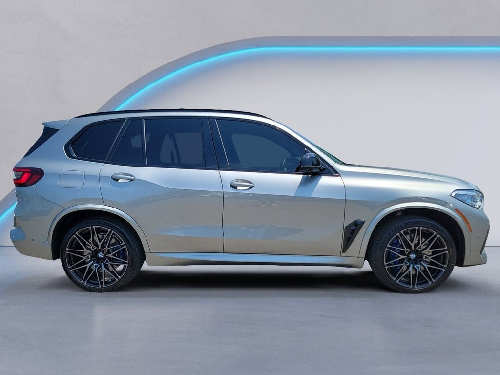 Used 2021 BMW X5 M Base with VIN 5YMJU0C05M9E61419 for sale in Lynchburg, VA