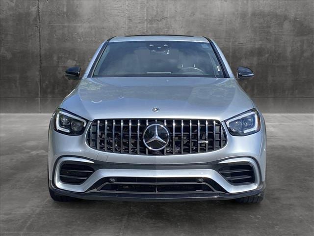 Certified 2021 Mercedes-Benz GLC Coupe AMG GLC63 with VIN W1N0J8KB9MF973464 for sale in Marietta, GA