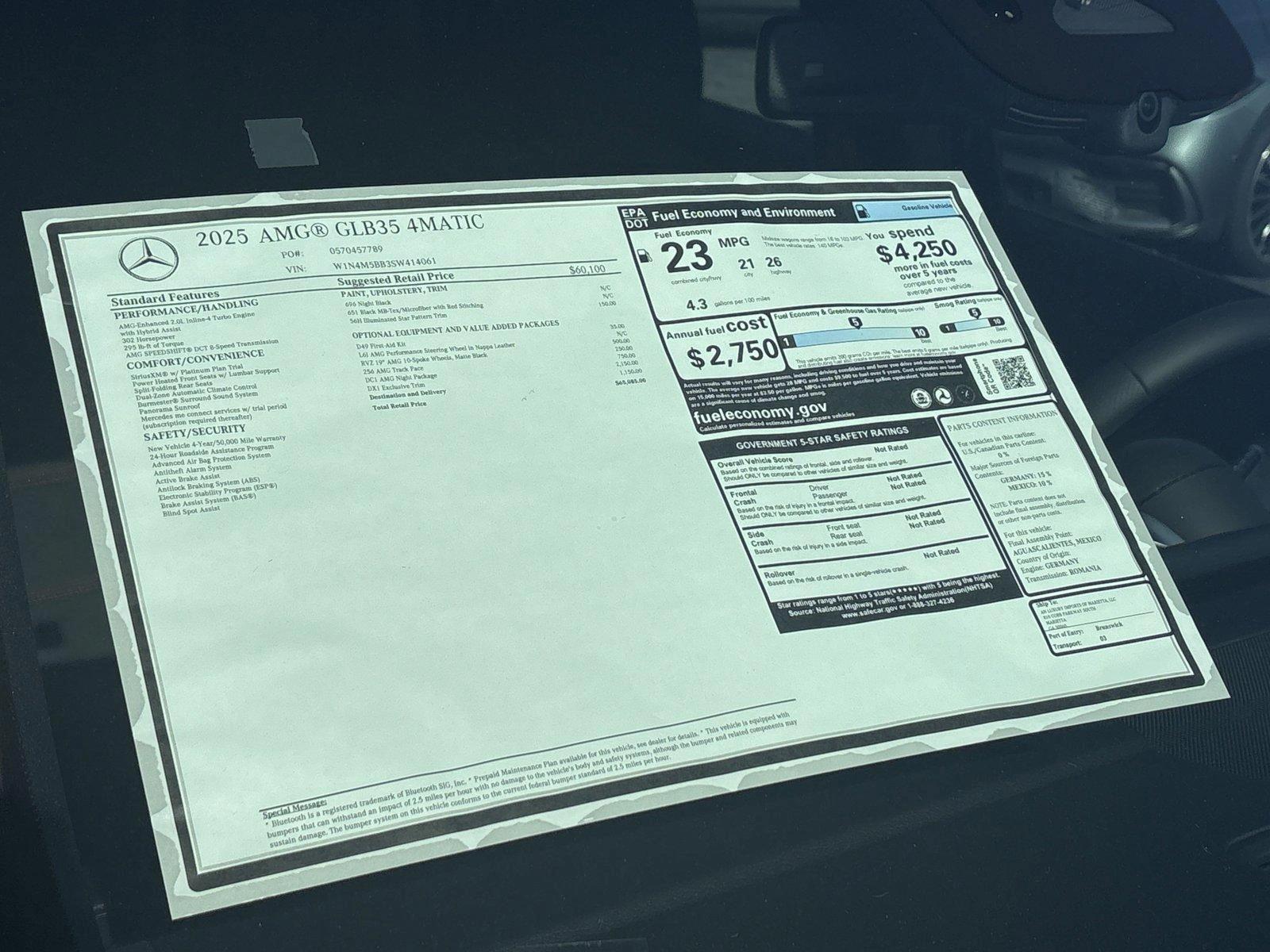 2025 Mercedes-Benz GLB GLB35 AMG - Photo 28