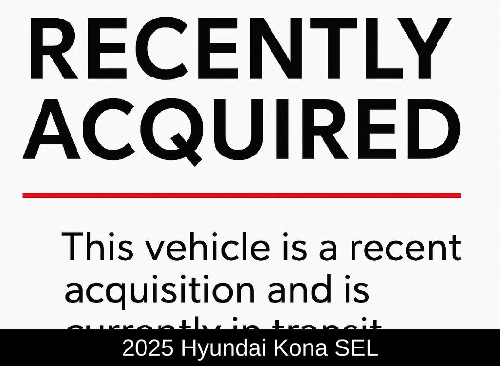 Used 2025 Hyundai Kona SEL SUV