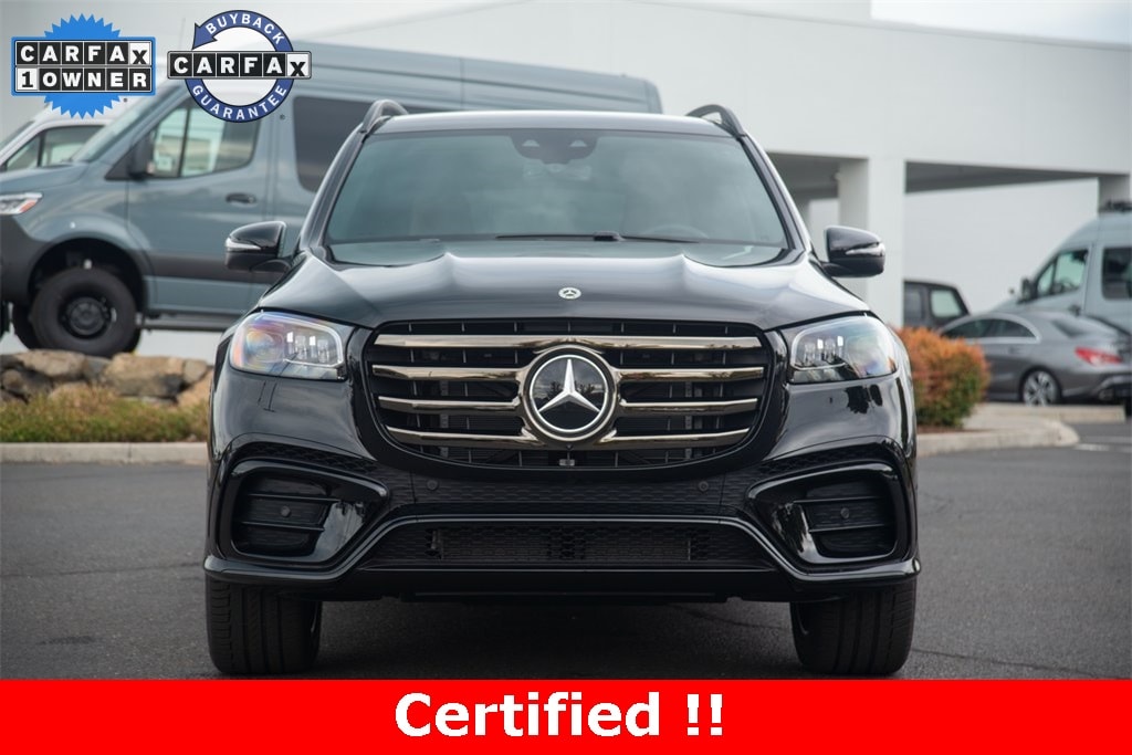 Certified 2025 Mercedes-Benz GLS Base with VIN 4JGFF5KE8SB304078 for sale in Medford, OR