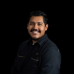 Staff member Cesar Bombela from 35823c37cac9