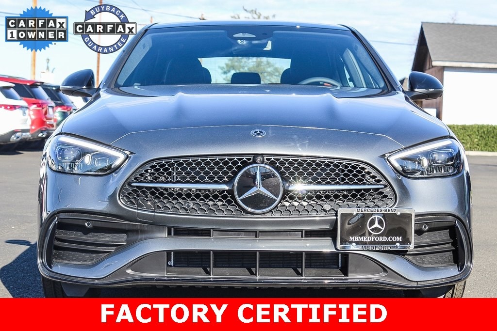 Certified 2024 Mercedes-Benz C-Class Sedan C 300 with VIN W1KAF4HBXRR182384 for sale in Medford, OR