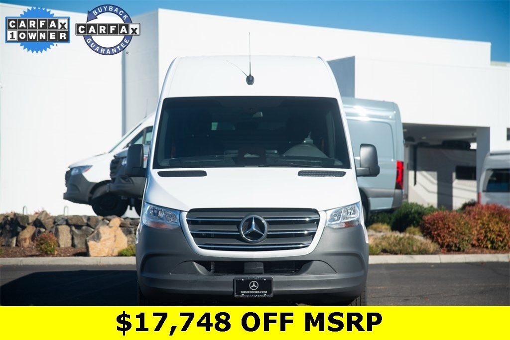 Used 2025 Mercedes-Benz Sprinter Cargo Van Base with VIN W1Y4NBHY5ST202810 for sale in Medford, OR