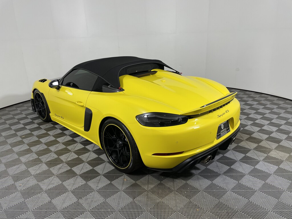 Used 2025 Porsche 718 Spyder RS Roadster Convertible
