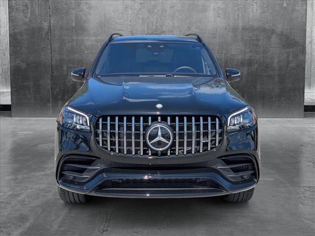 Certified 2025 Mercedes-Benz GLS AMG GLS 63 with VIN 4JGFF8KE4SB370967 for sale in Miami, FL