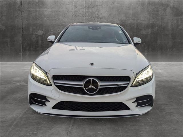 Certified 2021 Mercedes-Benz C-Class Coupe AMG C43 with VIN W1KWJ6EB8MG102542 for sale in Miami, FL