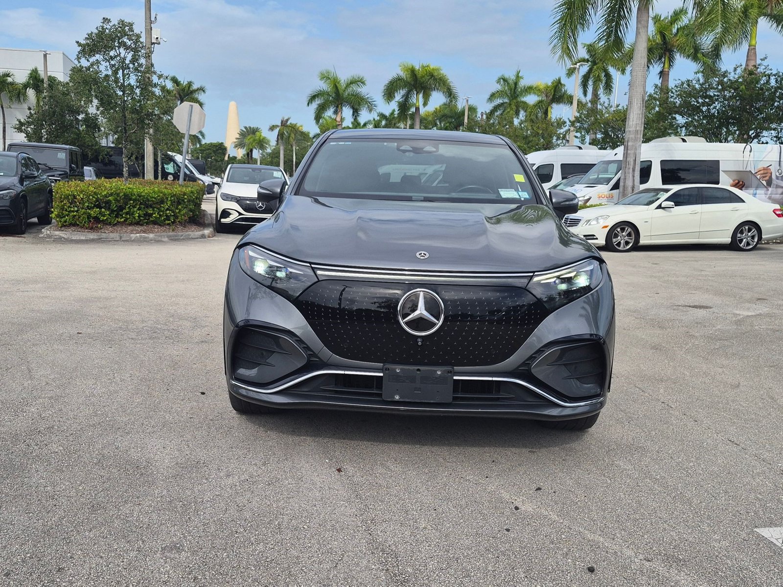 Certified 2023 Mercedes-Benz EQS SUV Base with VIN 4JGDM2EB9PA003068 for sale in Miami, FL