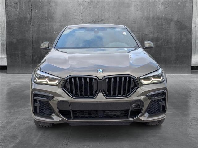 Used 2023 BMW X6 40i with VIN 5UXCY6C04P9P24945 for sale in Miami, FL