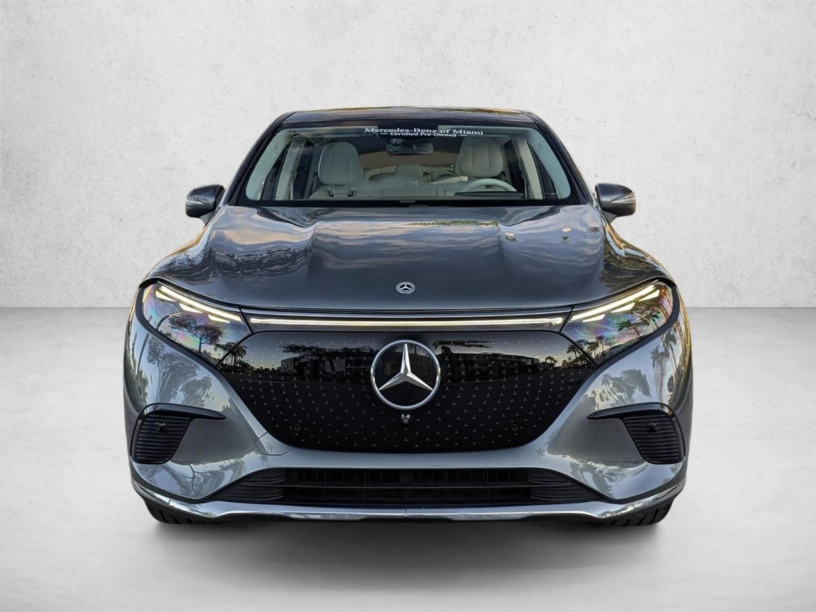 Certified 2023 Mercedes-Benz EQS SUV Base with VIN 4JGDM2DB8PA001989 for sale in Miami, FL