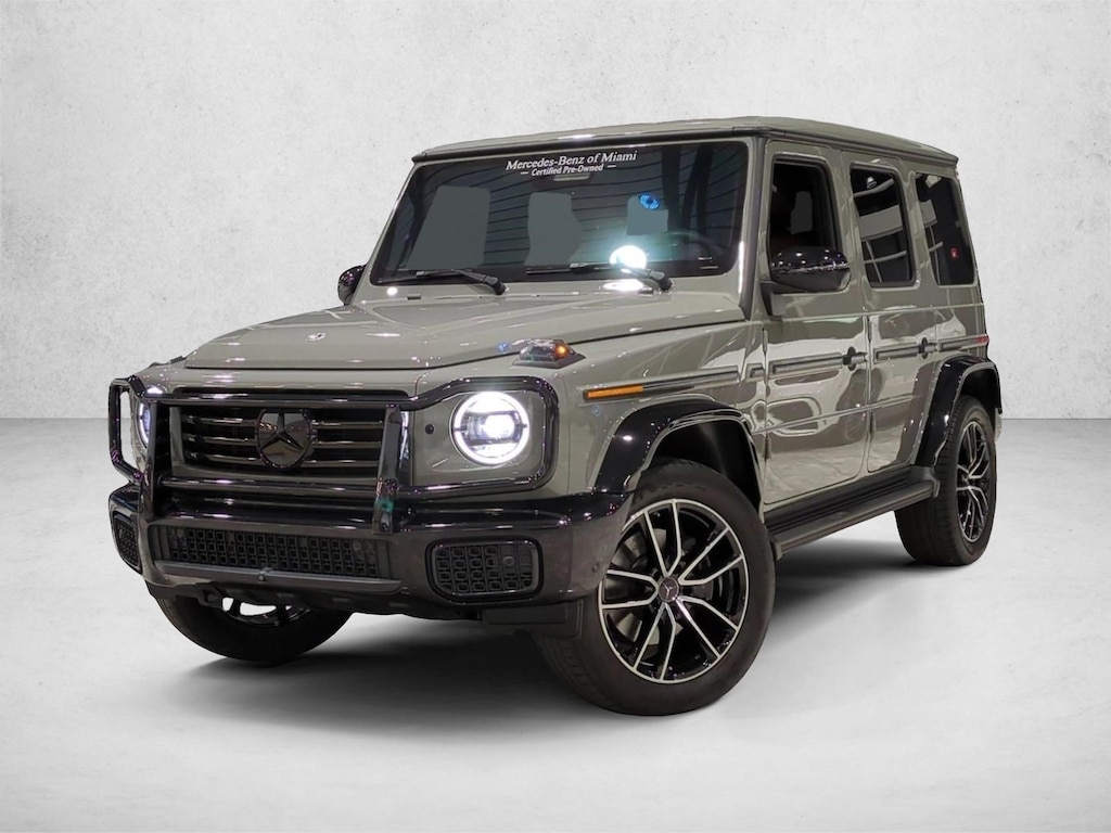 Certified 2025 Mercedes-Benz G-Class G 550 4MATIC SUV