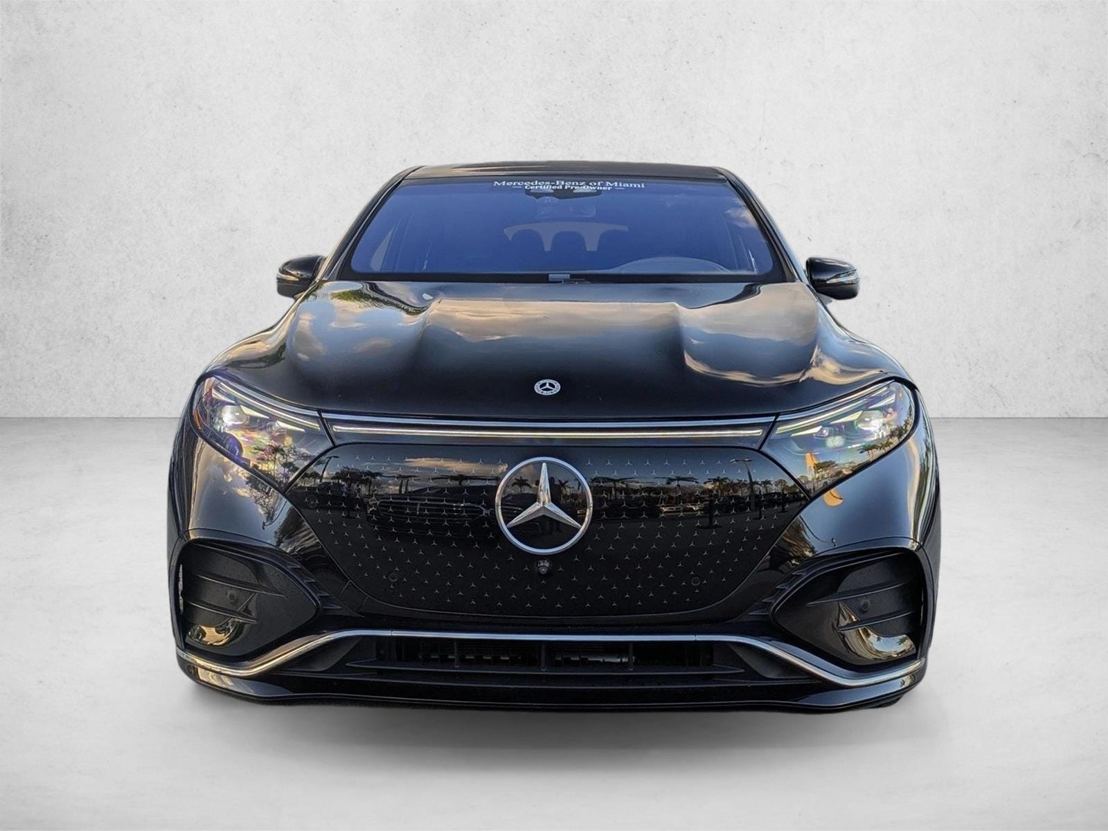 Certified 2024 Mercedes-Benz EQS SUV Base with VIN 4JGDM2DB5RA034595 for sale in Miami, FL