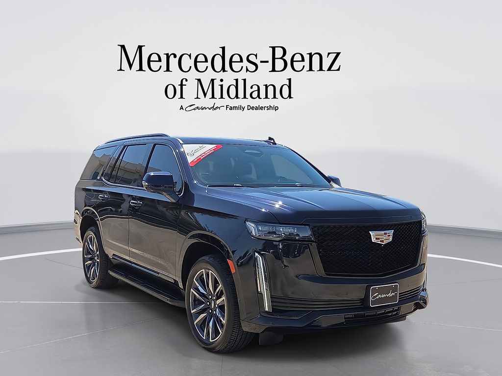 Dark Moon Blue 2023 Cadillac Escalade SUV / Crossover Four-Wheel Drive Automatic