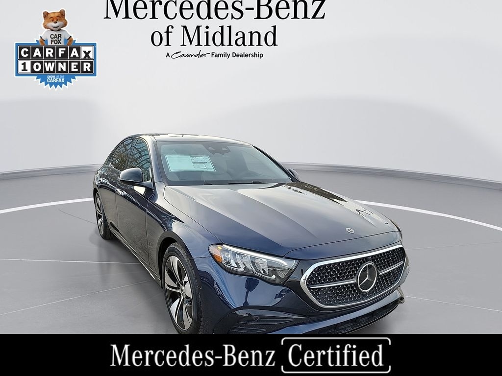 Certified 2026 Mercedes-Benz E-Class E 350 Sedan