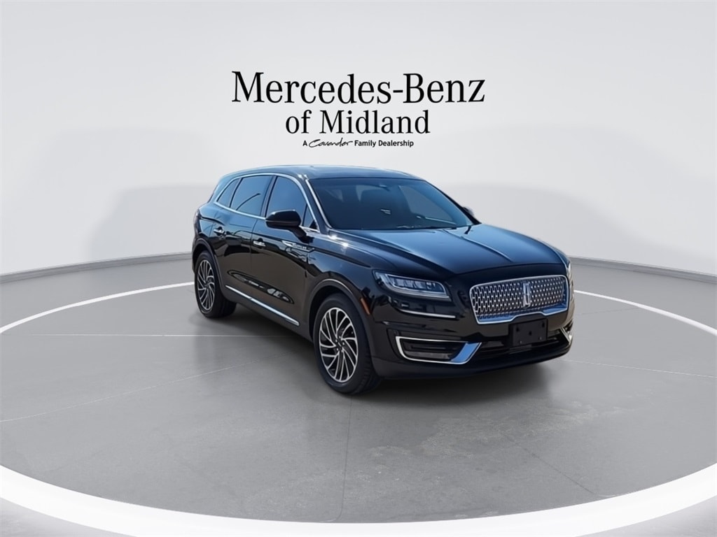 Used 2019 Lincoln Nautilus Reserve with VIN 2LMPJ6L95KBL41999 for sale in Midland, TX