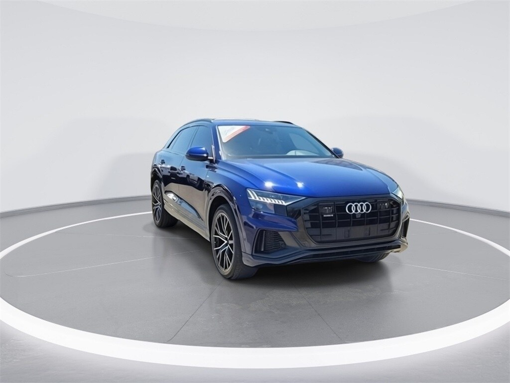 Used 2021 Audi Q8 Premium Plus with VIN WA1EVAF10MD004362 for sale in Midland, TX