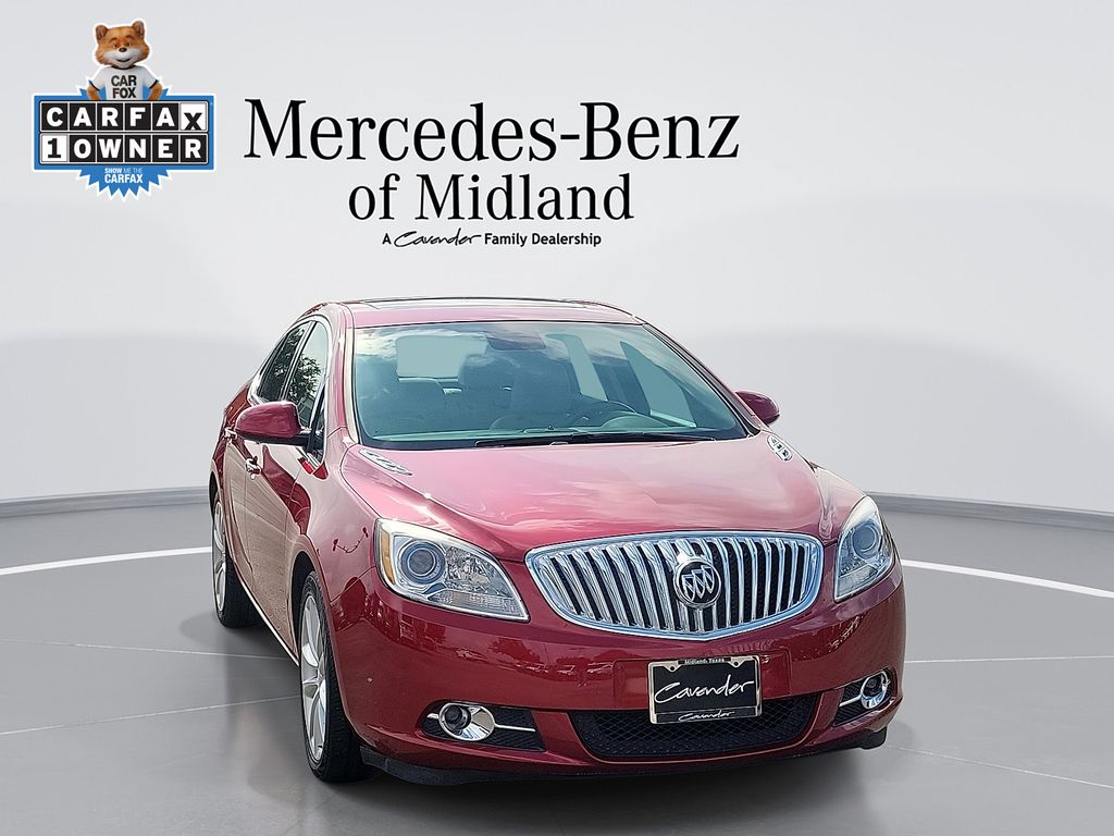 Crystal Red Tintcoat 2017 Buick Verano Sedan Front-Wheel Drive 6-Speed Automatic Overdrive