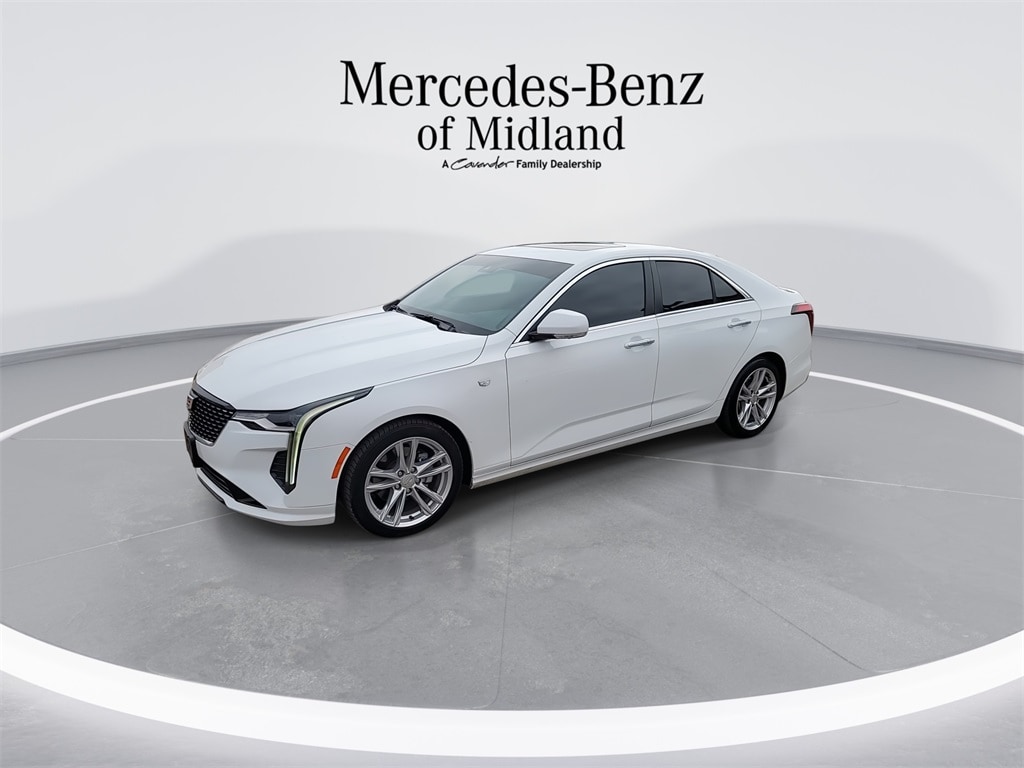 Used 2023 CADILLAC CT4 Luxury Sun and Sound Sedan