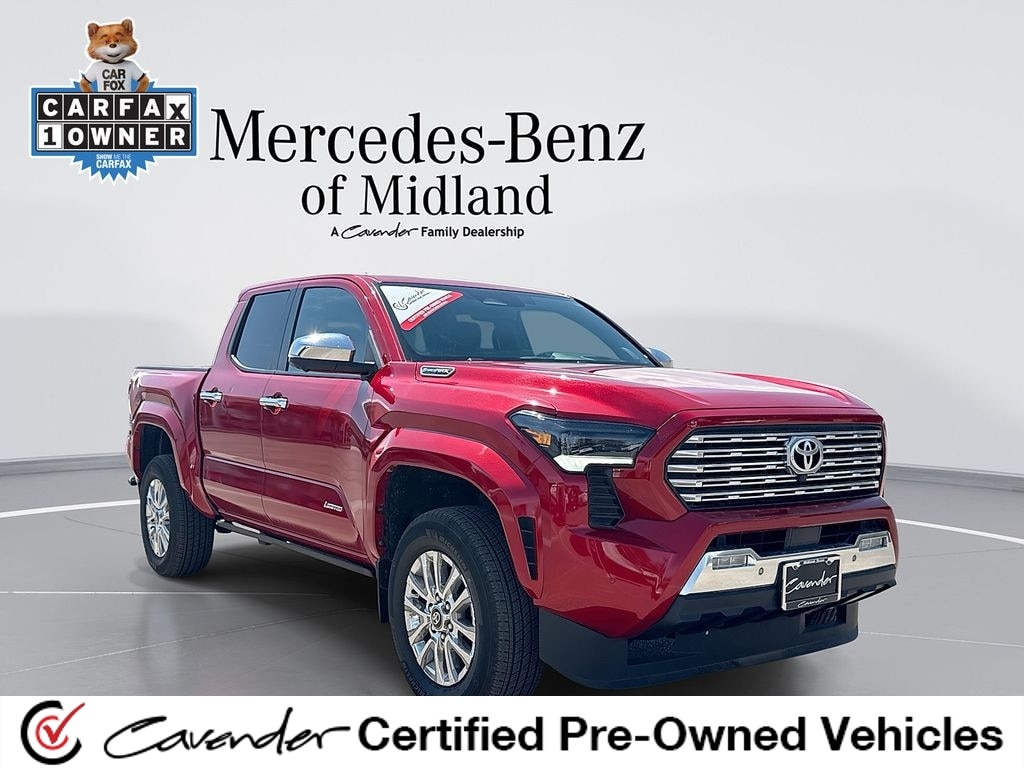 Supersonic Red 2025 Toyota Tacoma Pickup Truck Four-Wheel Drive 8-Speed Automatic