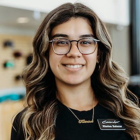 Staff member Klarisa Salazar from 192f8362dbe6