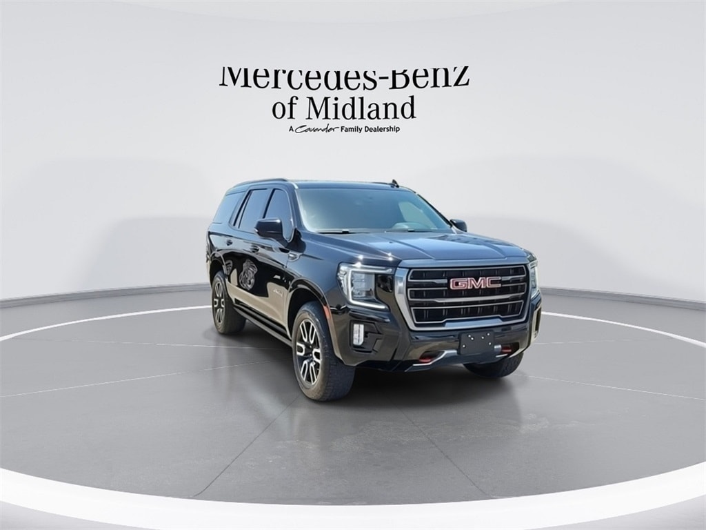 Used 2022 GMC Yukon AT4 with VIN 1GKS2CKL4NR230725 for sale in Midland, TX