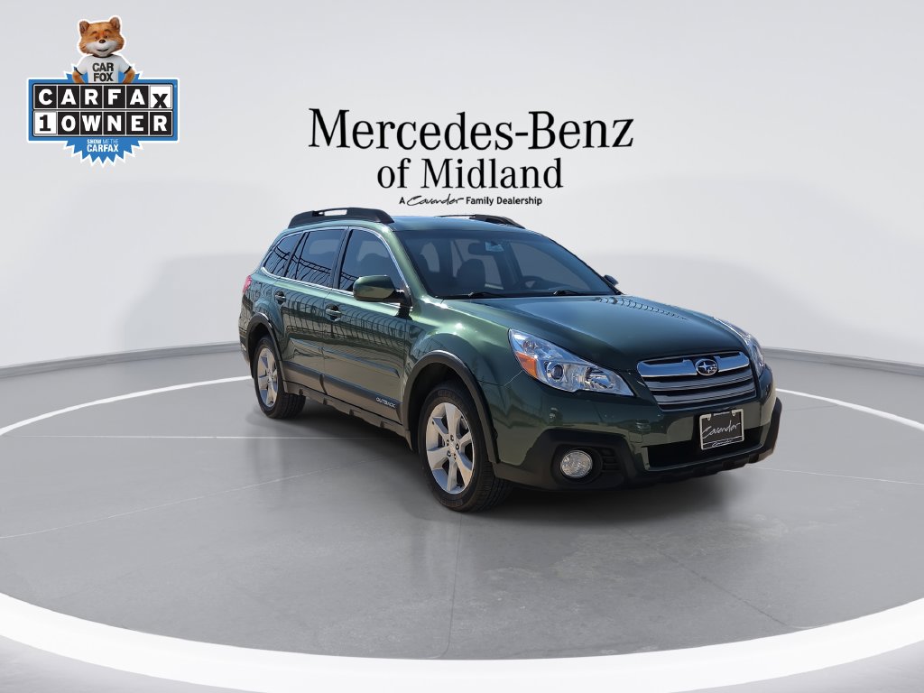 Used 2014 Subaru Outback 2.5i Limited with VIN 4S4BRCNC8E3300860 for sale in Midland, TX