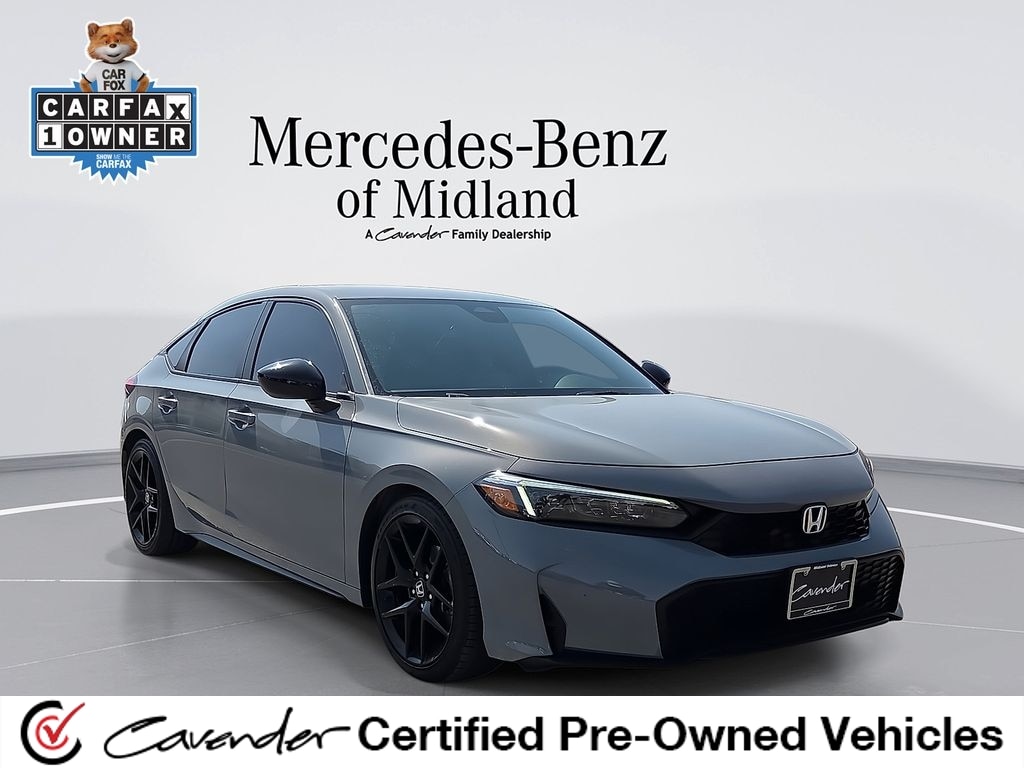Used 2025 Honda Civic Sport Hatchback